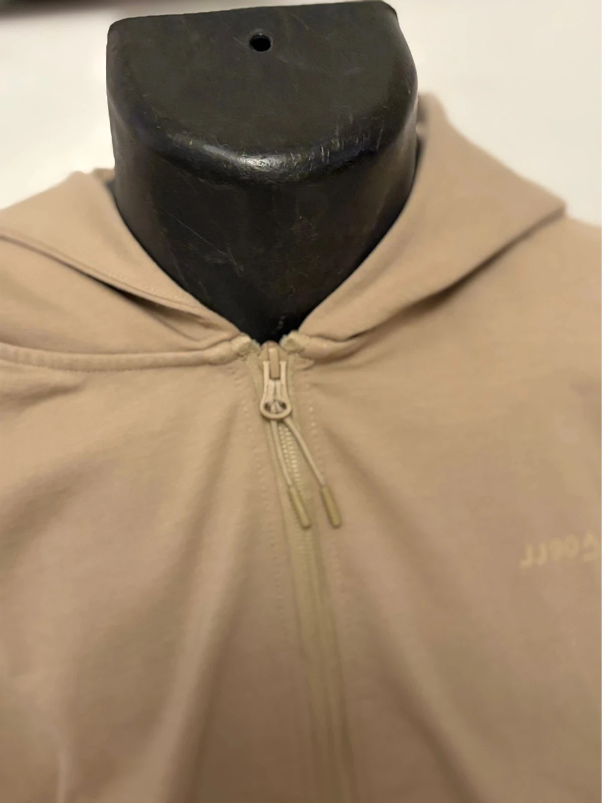 Jack & Jones Core stretch beige zip-up hoodie met capuchon voor heren XL – photo 5